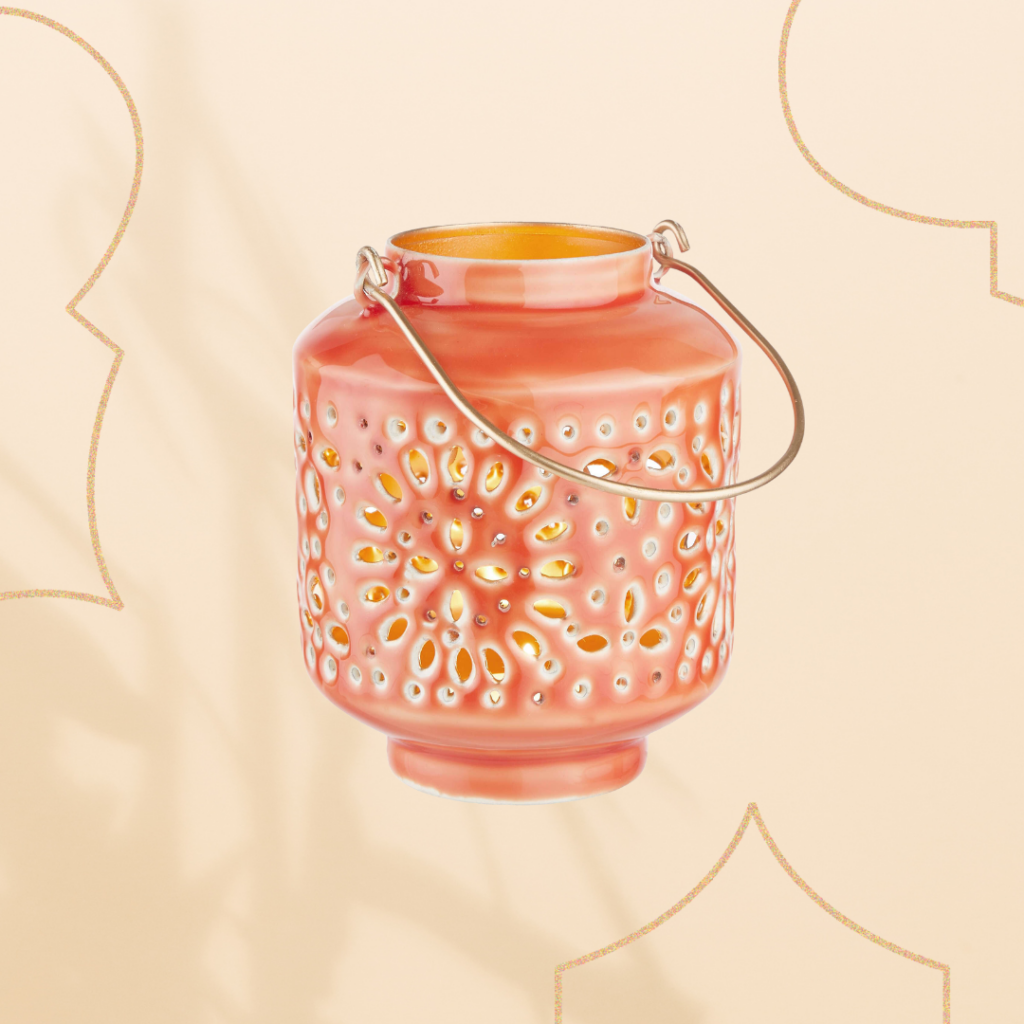 Marokko: orange Lampe