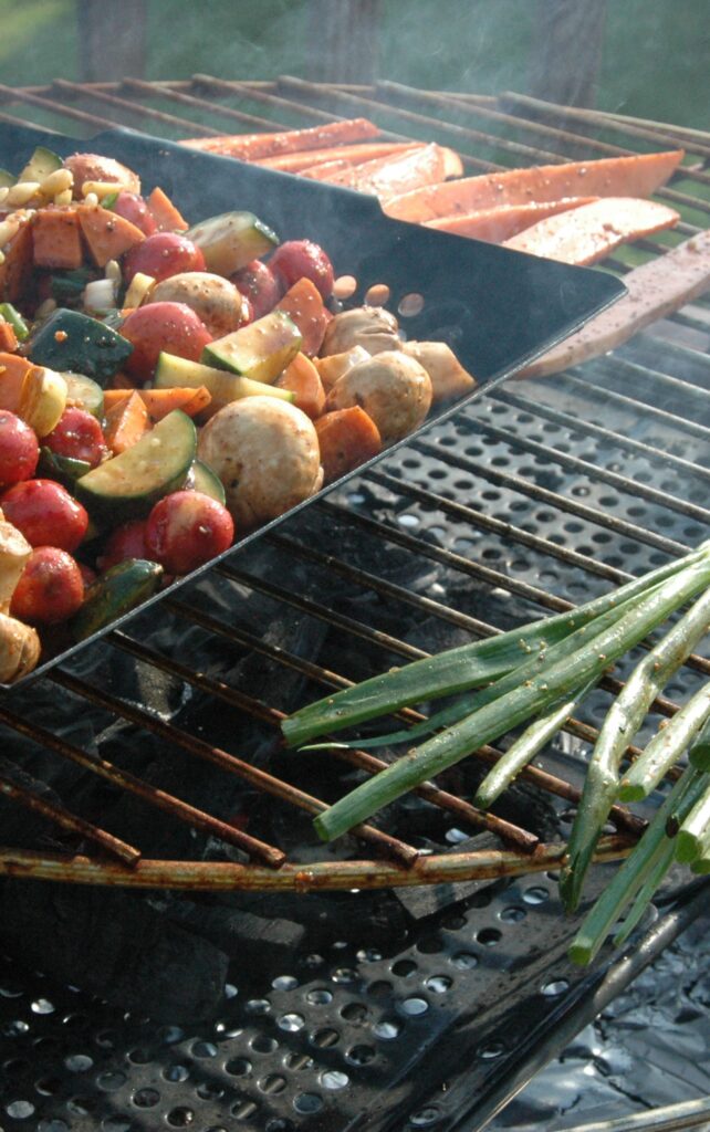 vegetables, food, yummy, barbecue, grill