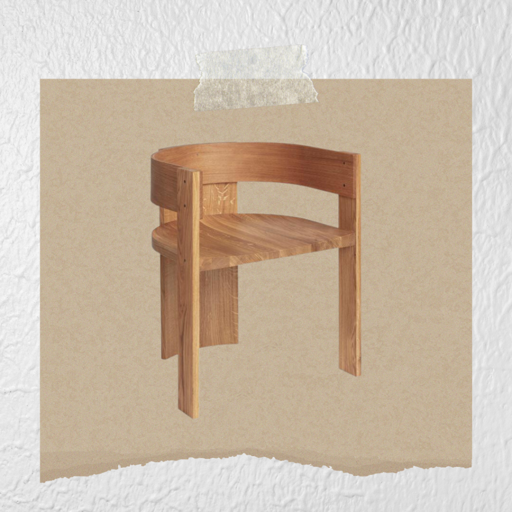 Minimalistische Gemütlichkeit: Stuhl 