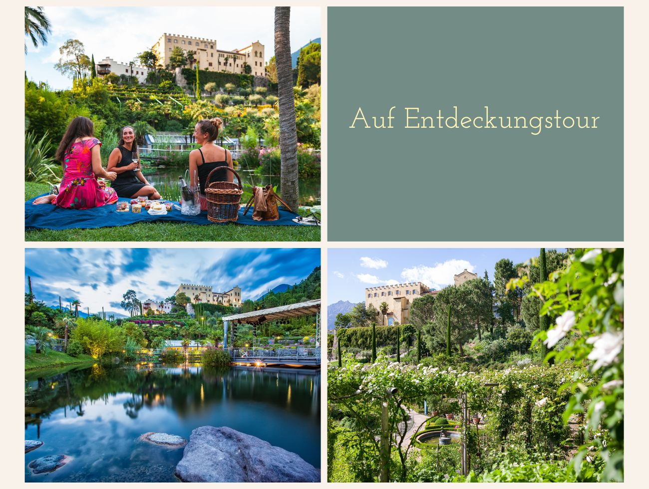 Die Gärten von Schloss Trauttmansdorff Die Tirolerin