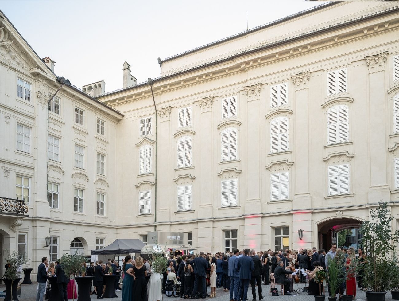 Innenhof der Hofburg am TIROLERIN Award 2023