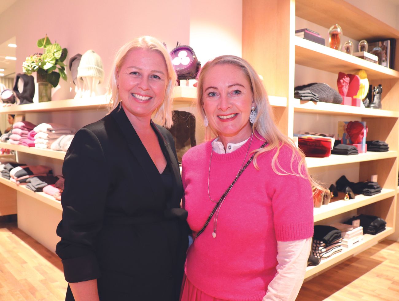 Anna Strießnig und Karolina Holaus beim Fashion Circle