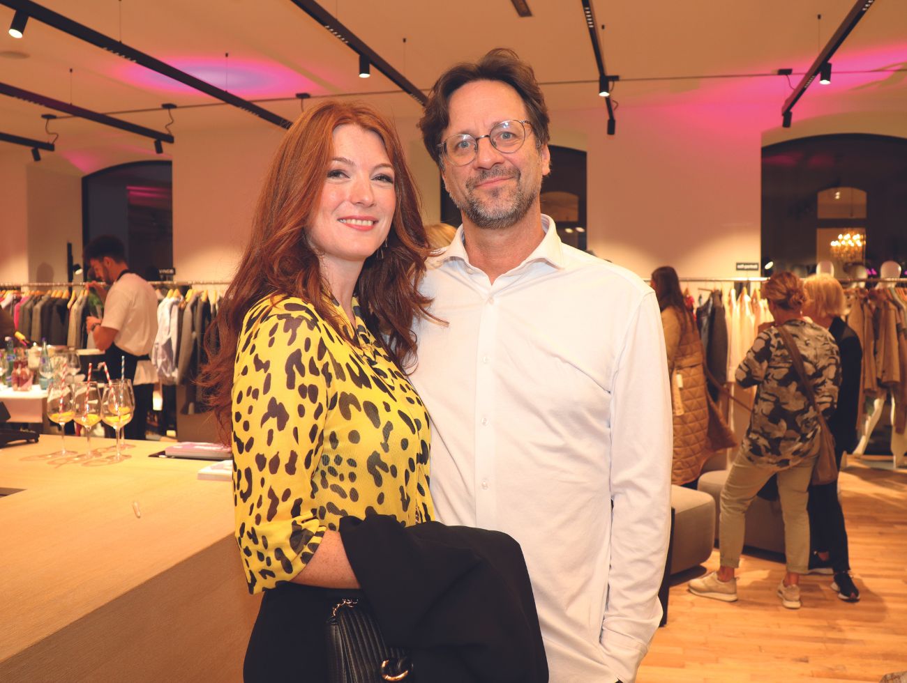 Maria Köfler und Ingo Tschaikner beim Fashion Circle im teresa