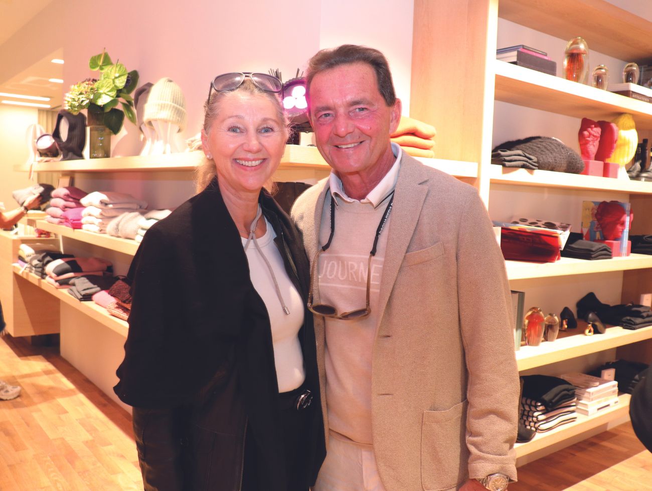 Shopping Night Teresa Helmut Latschenberger und Carla Kaiser