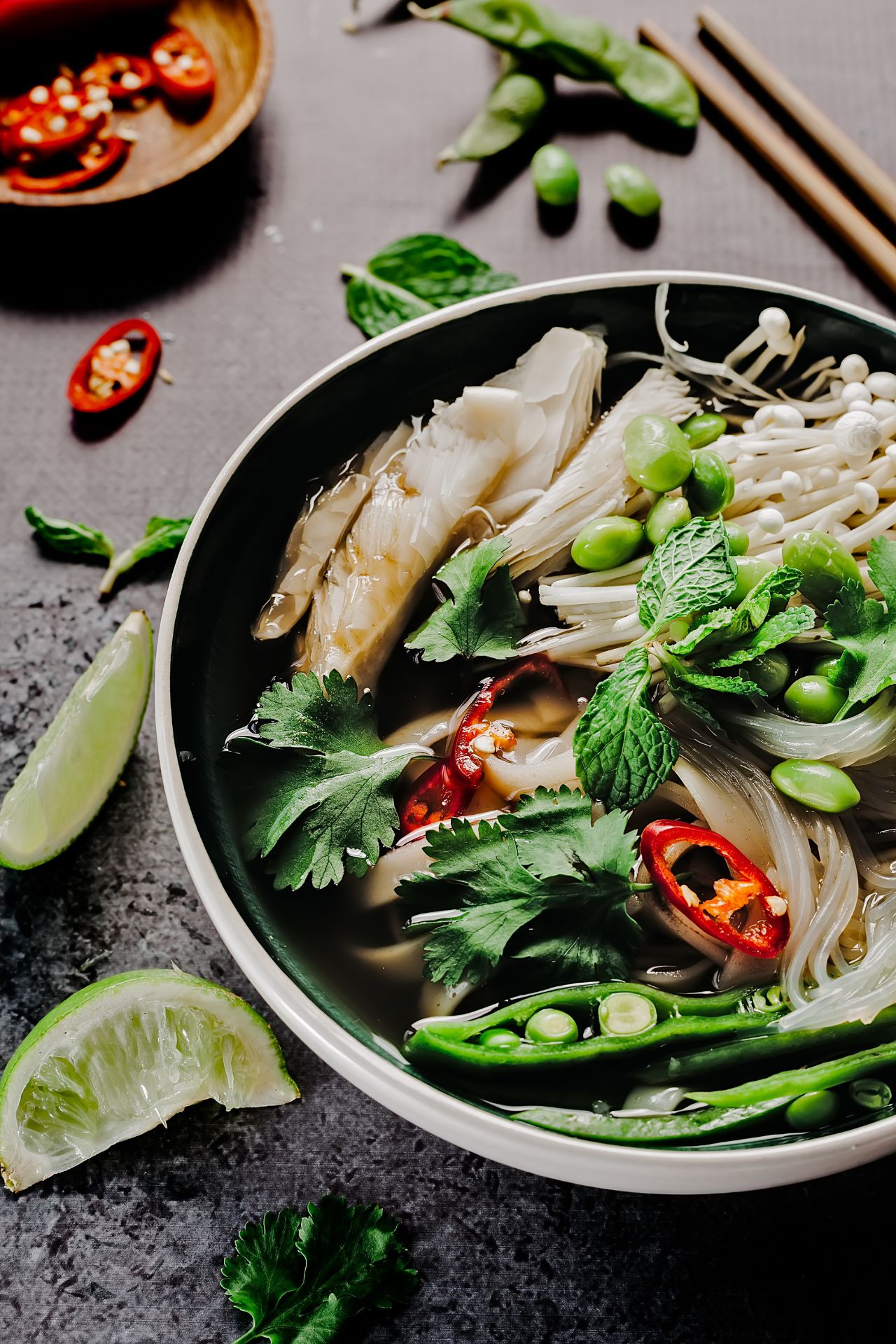 Asiatische Küche, plant based Ernährung