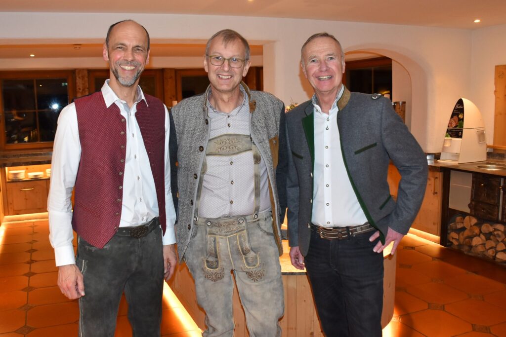 Franz Mair (Vorstand Tiroler Versicherung), Thomas Saliger (XXX-Lutz) und Markus Lugger (TT)