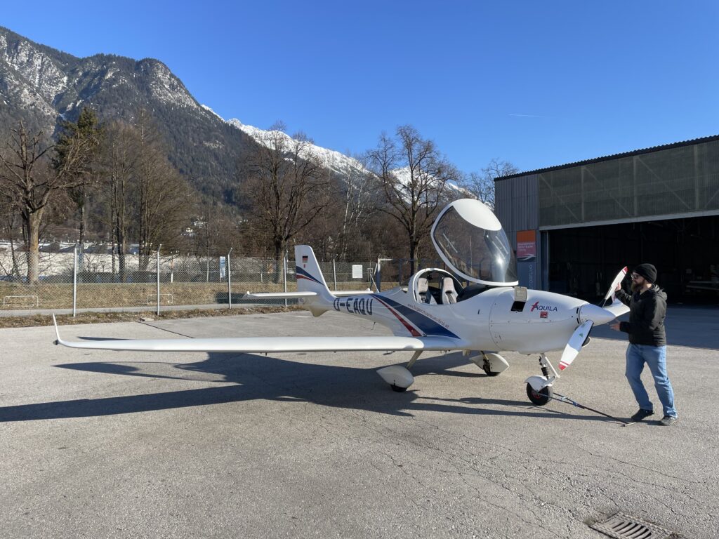 Rundflug über das Inntal in Tirol