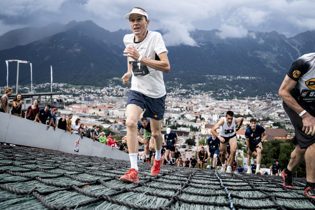 Andreas Goldberger performs at Red Bull 400 in Innsbruck, Austria on August 27, 2022 // Stefan Voitl / Red Bull Content Pool // SI202208270791 // Usage for editorial use only //