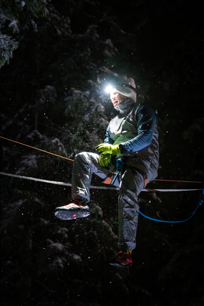 Slackline-Event mit Weltmeister Jaan Roose