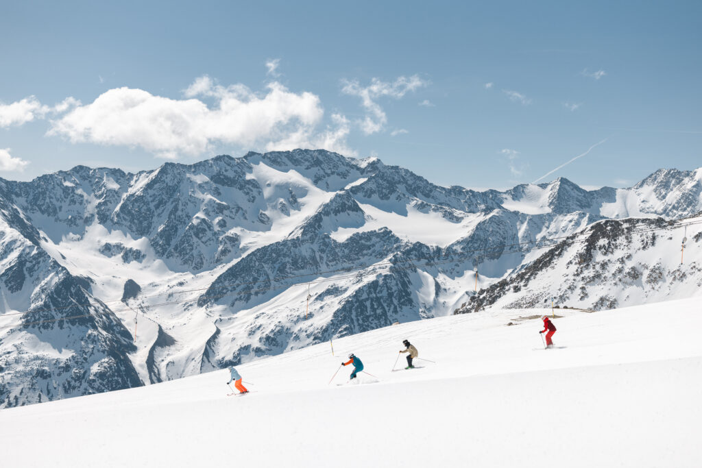 Bergbahnen Sölden Sonnenskilauf