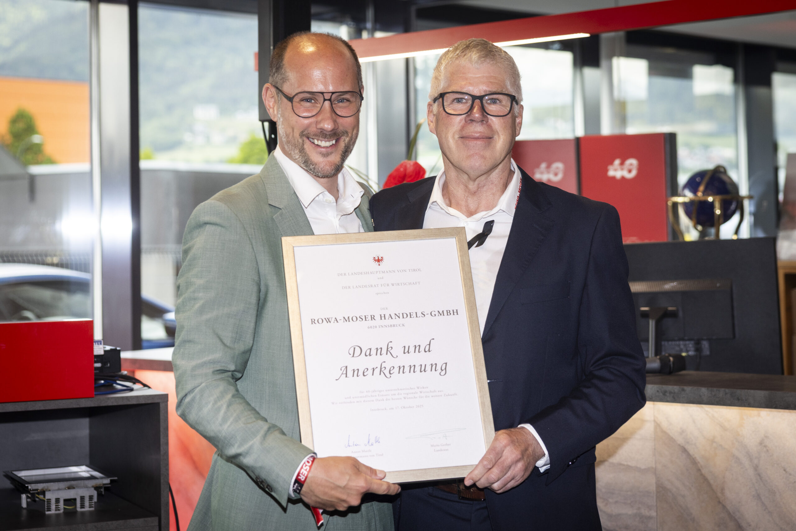 40 Jahre ROWA-Moser