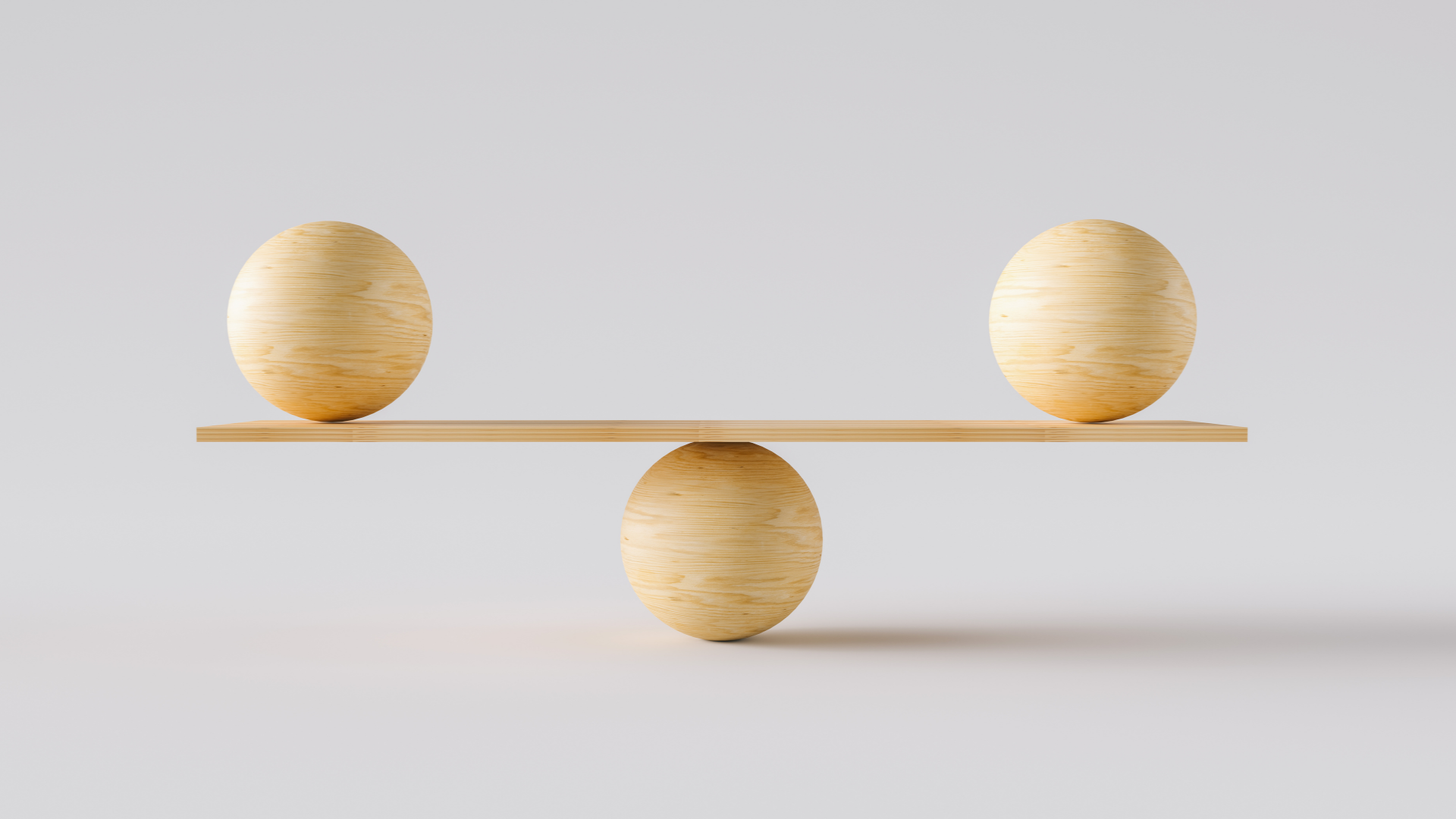 Slow Life vs. Hustle Life, Balance, Symbolfoto