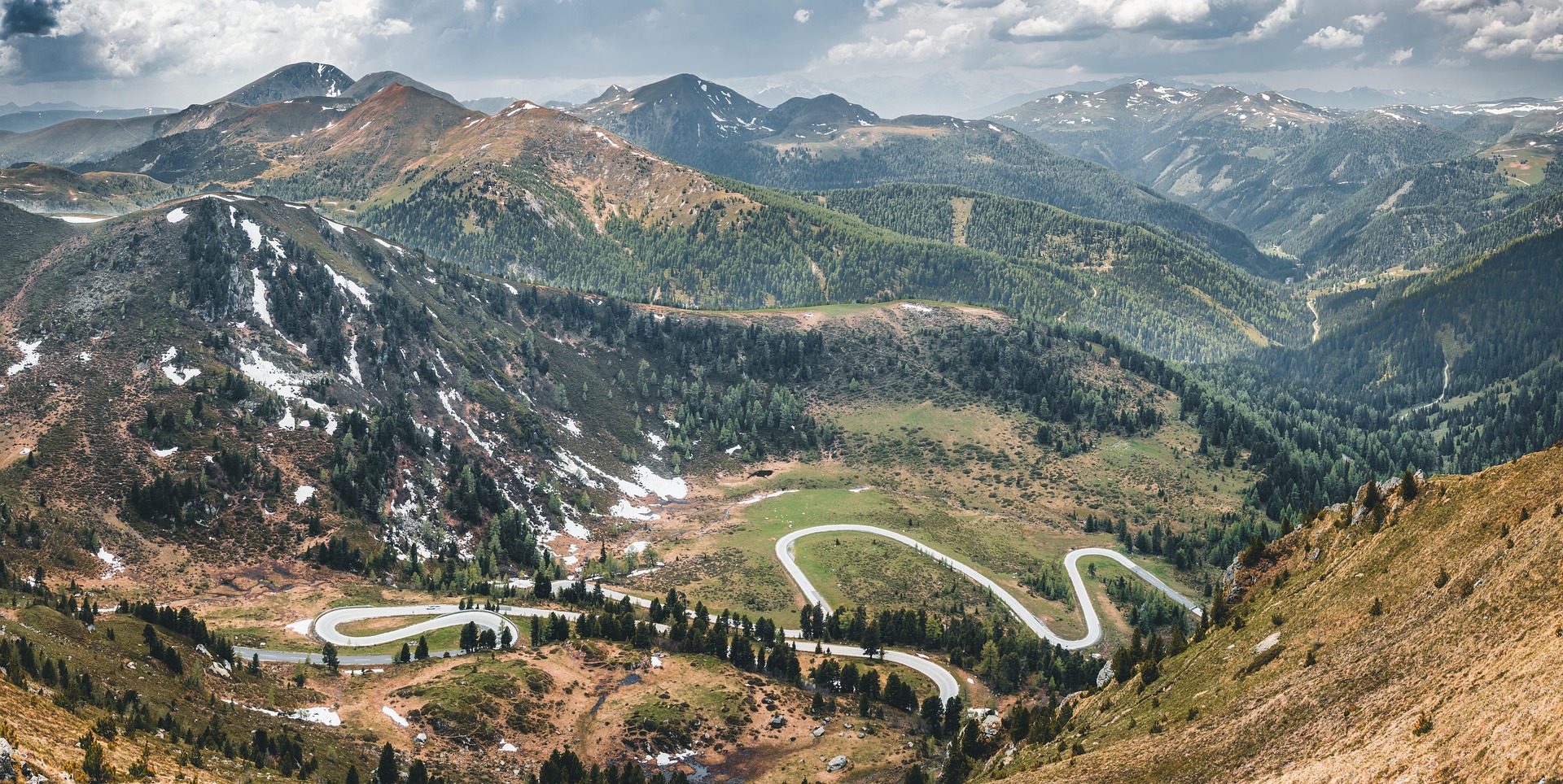 Nockalmstraße, Kärnten, Österreich