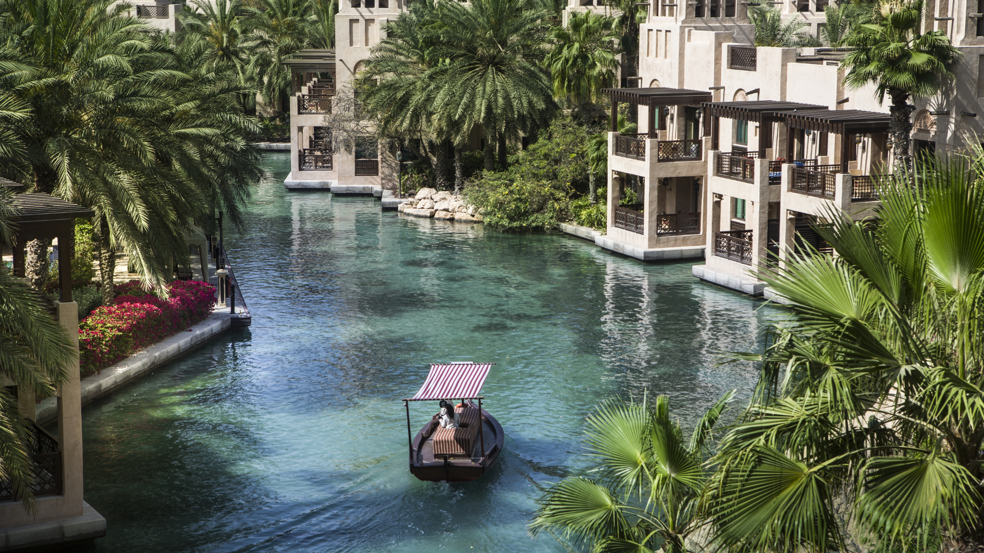 Via "Abra" auf dem Weg in den Talisa Spa © Madinat Jumeirah Hotels