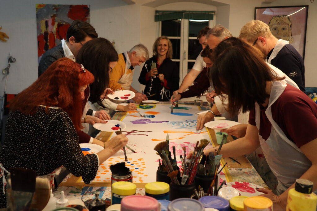 Kunst hilft gemeinsam mit TIROLERIN, Büchsenhausen 2025