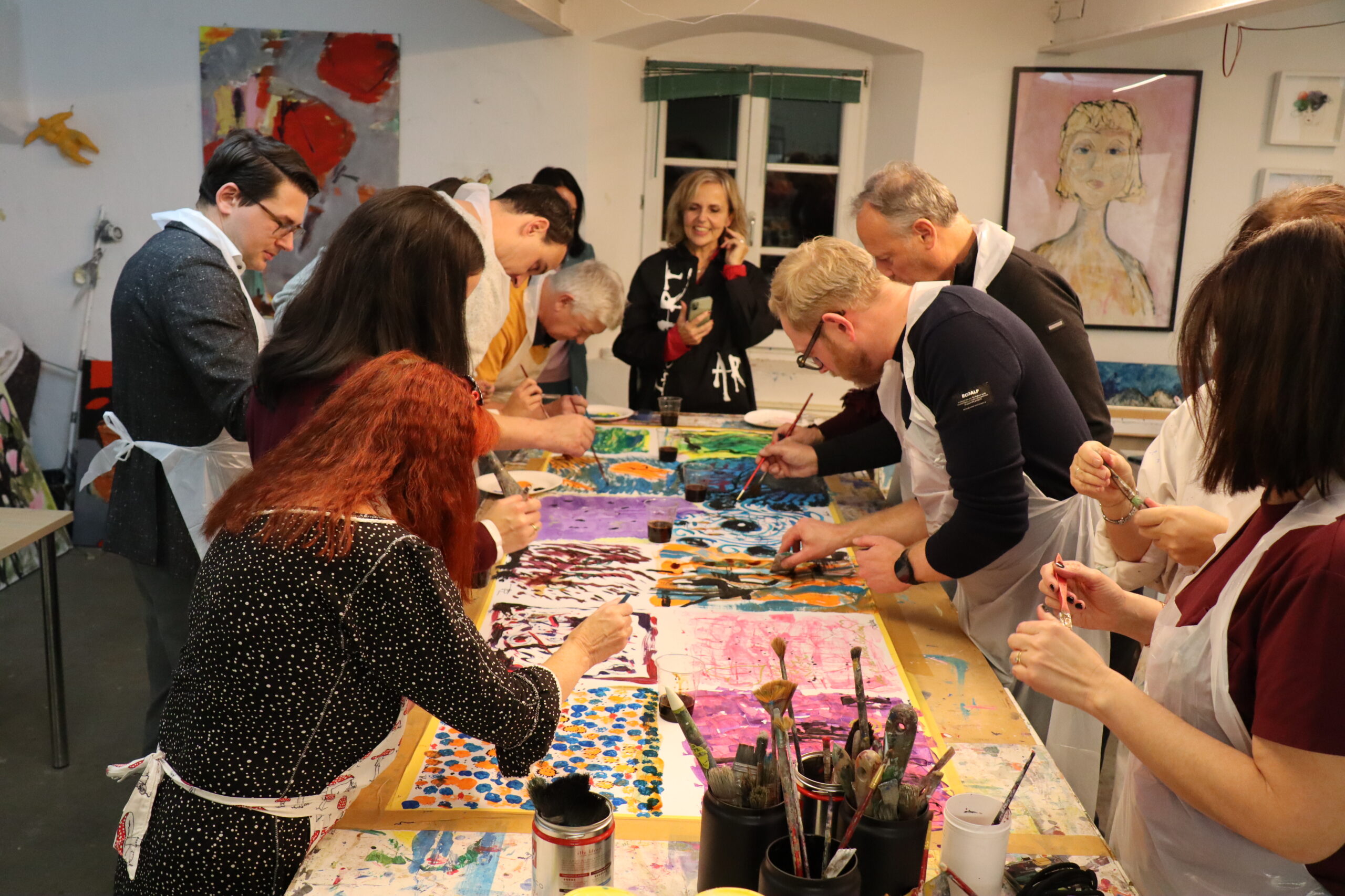 Kunst hilft gemeinsam mit TIROLERIN, Büchsenhausen 2025