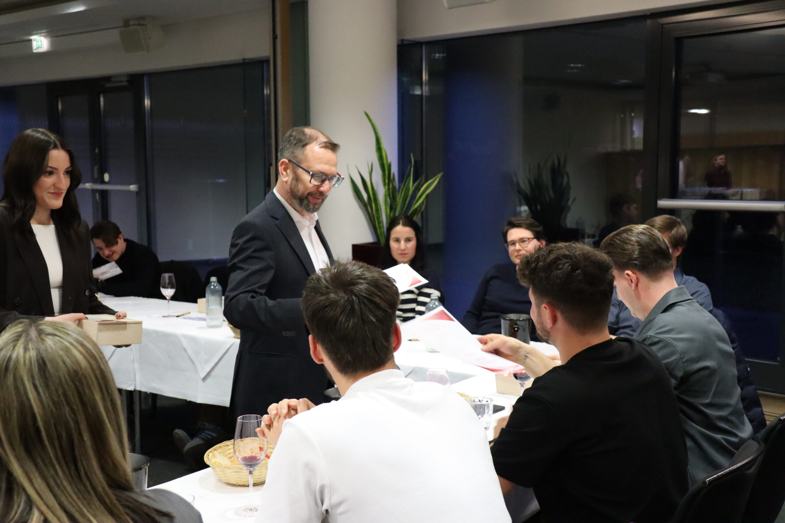 Blindverkostung Austria Trend Hotel 2026, Weinmesse Innsbruck