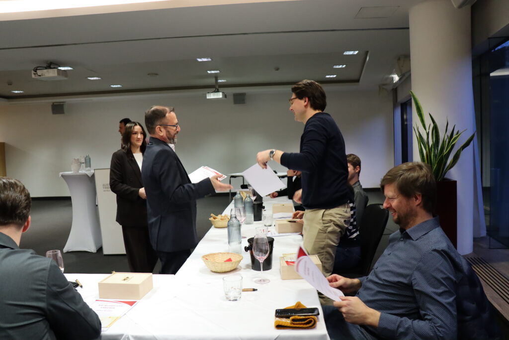 Blindverkostung Austria Trend Hotel 2026, Weinmesse Innsbruck