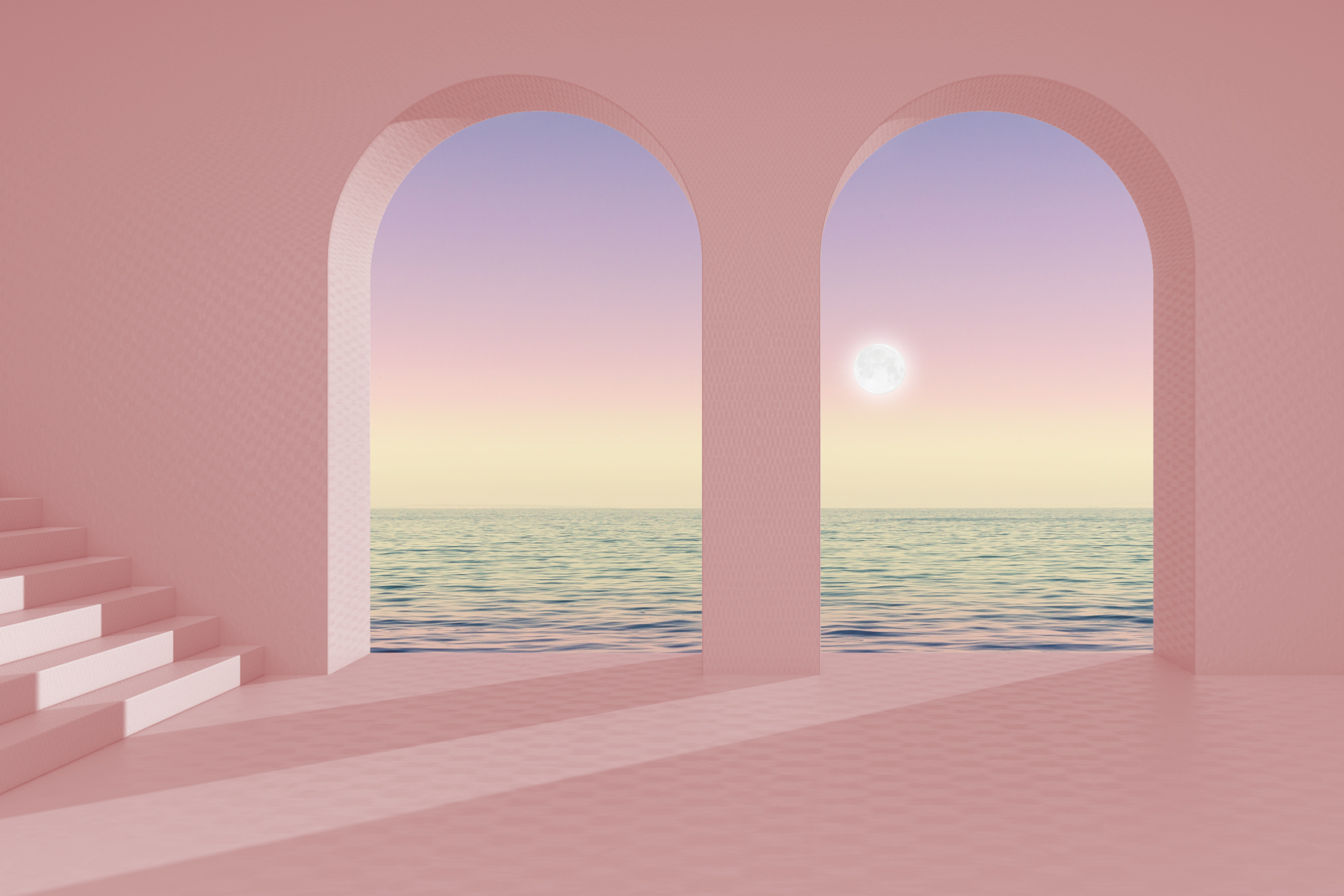 Dritte Orte Dreamy Landschaft