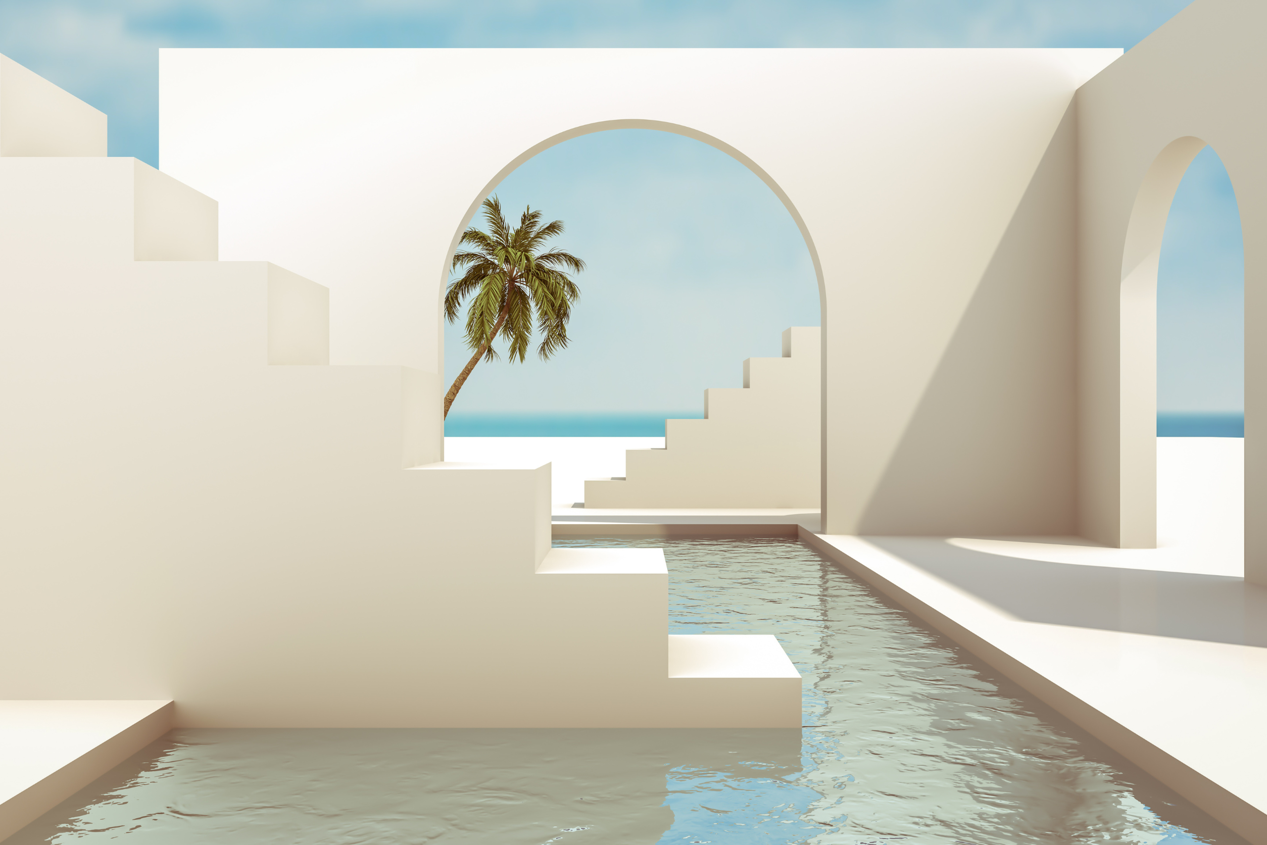 Dritte Orte Dreamy Landschaft