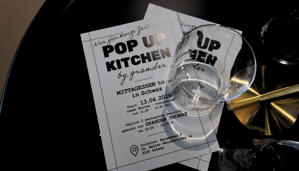 Pop-Up Kitchen by Grander im Barameter 8 Schwaz
