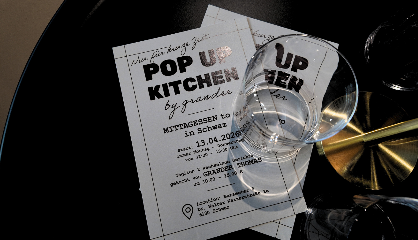 Pop-Up Kitchen by Grander im Barameter 8 Schwaz