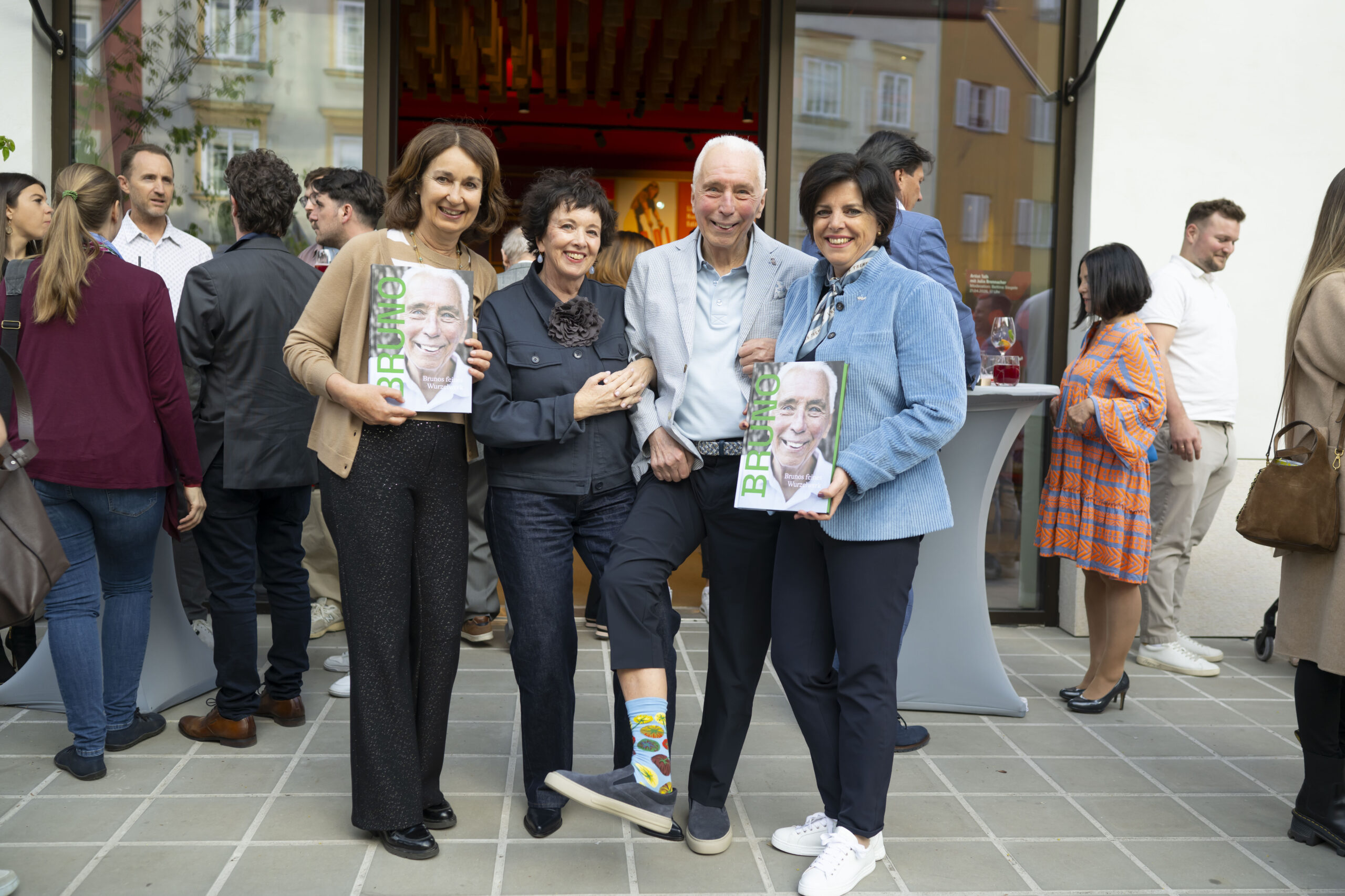 Buchpräsentation "Brunos feines Wurzelwerk"