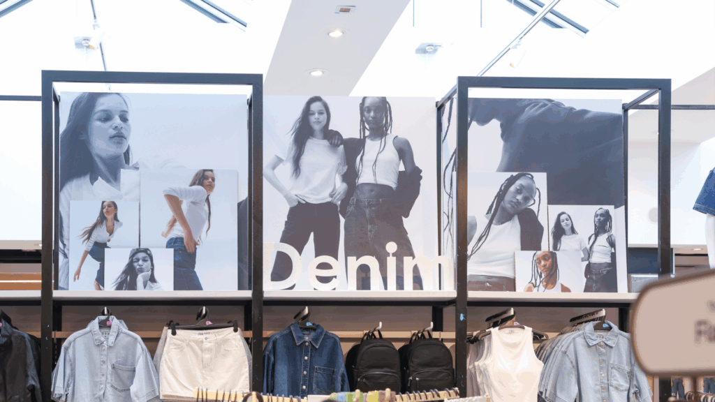 Denim Plakate von Primark