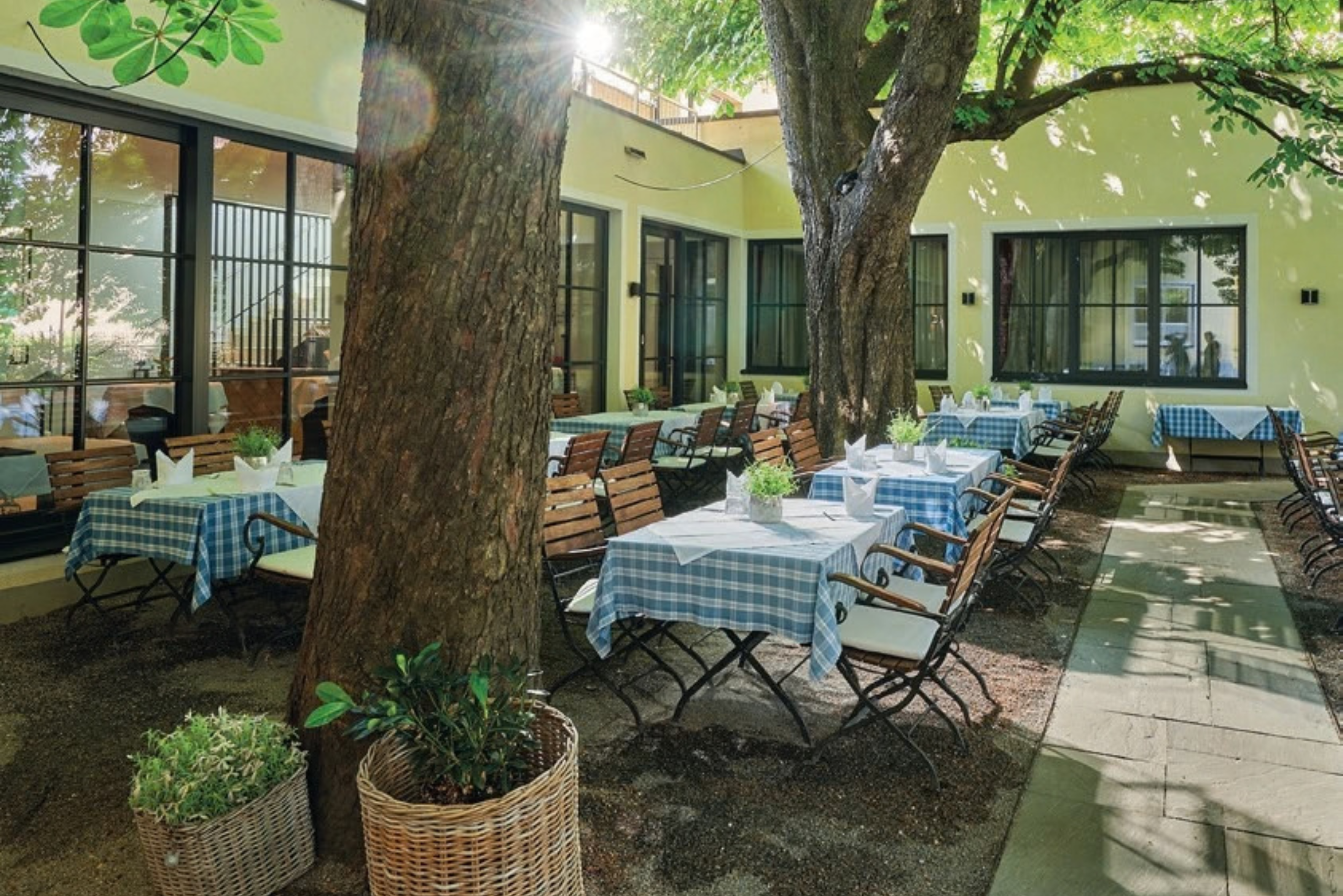 Hotel und Restaurant Sailer Innsbruck Gastgarten