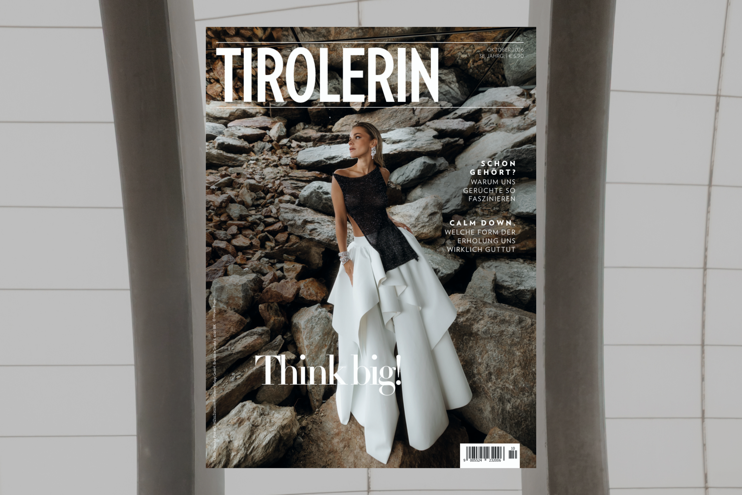 Tirolerin Ausgabe Oktober 2026 Themen, Cindy French im Interview, Shooting in Sölden